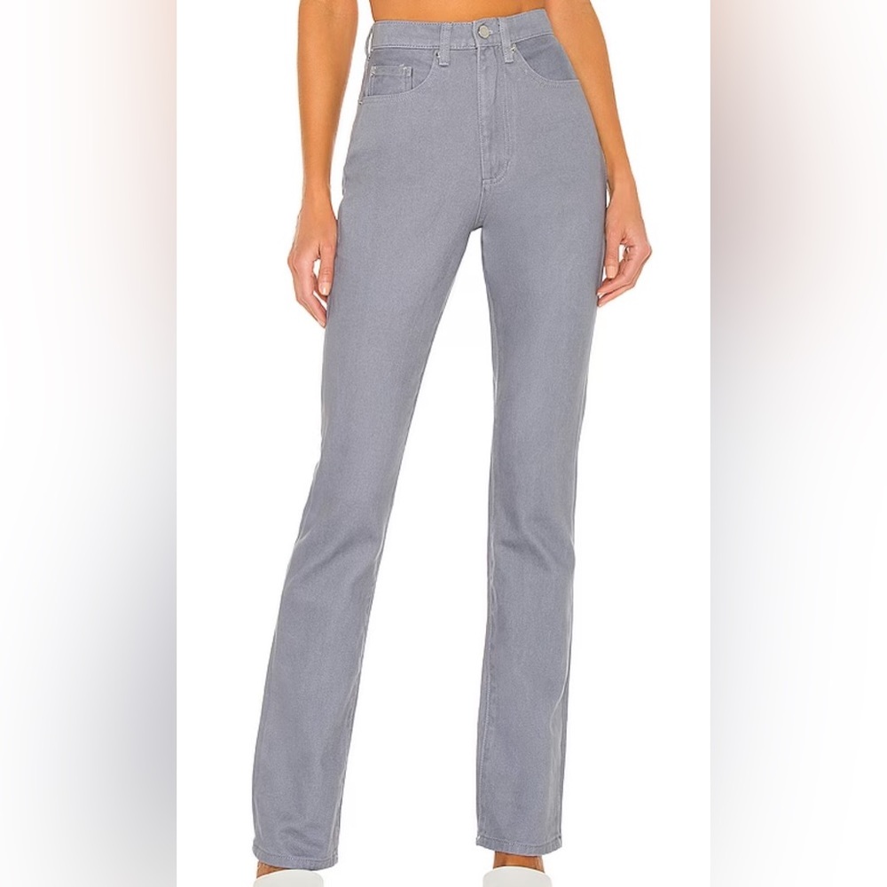 WeWoreWhat NWT gray baby bootcut jeans